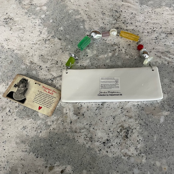 Ceramic Department 56 Sign - With Each Year You Grow More Wonderful - Picture 2 of 3